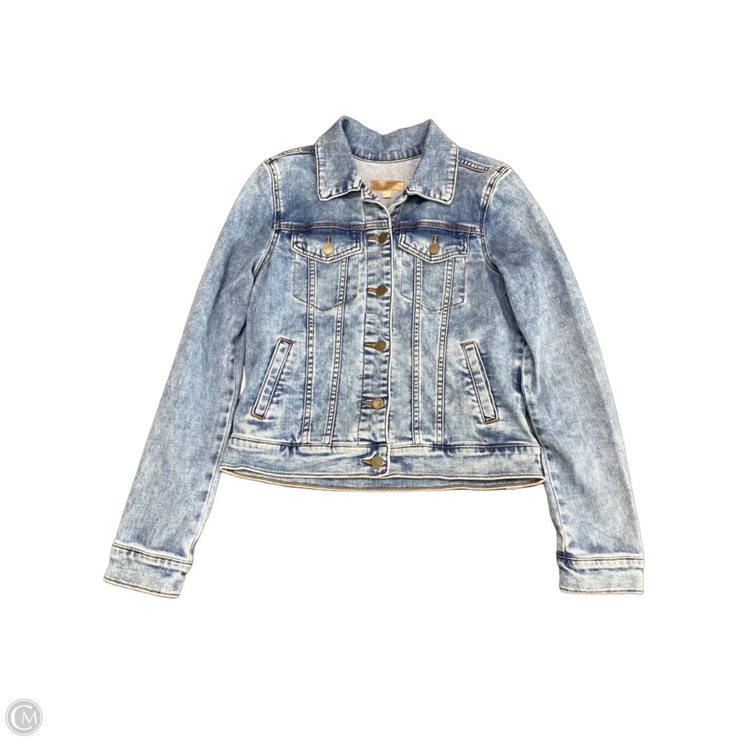 Jacket Denim By Kut In Blue Denim, Size: S