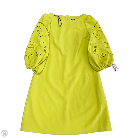 Dress Casual Short By Vince Camuto In Chartreuse, Size: 4