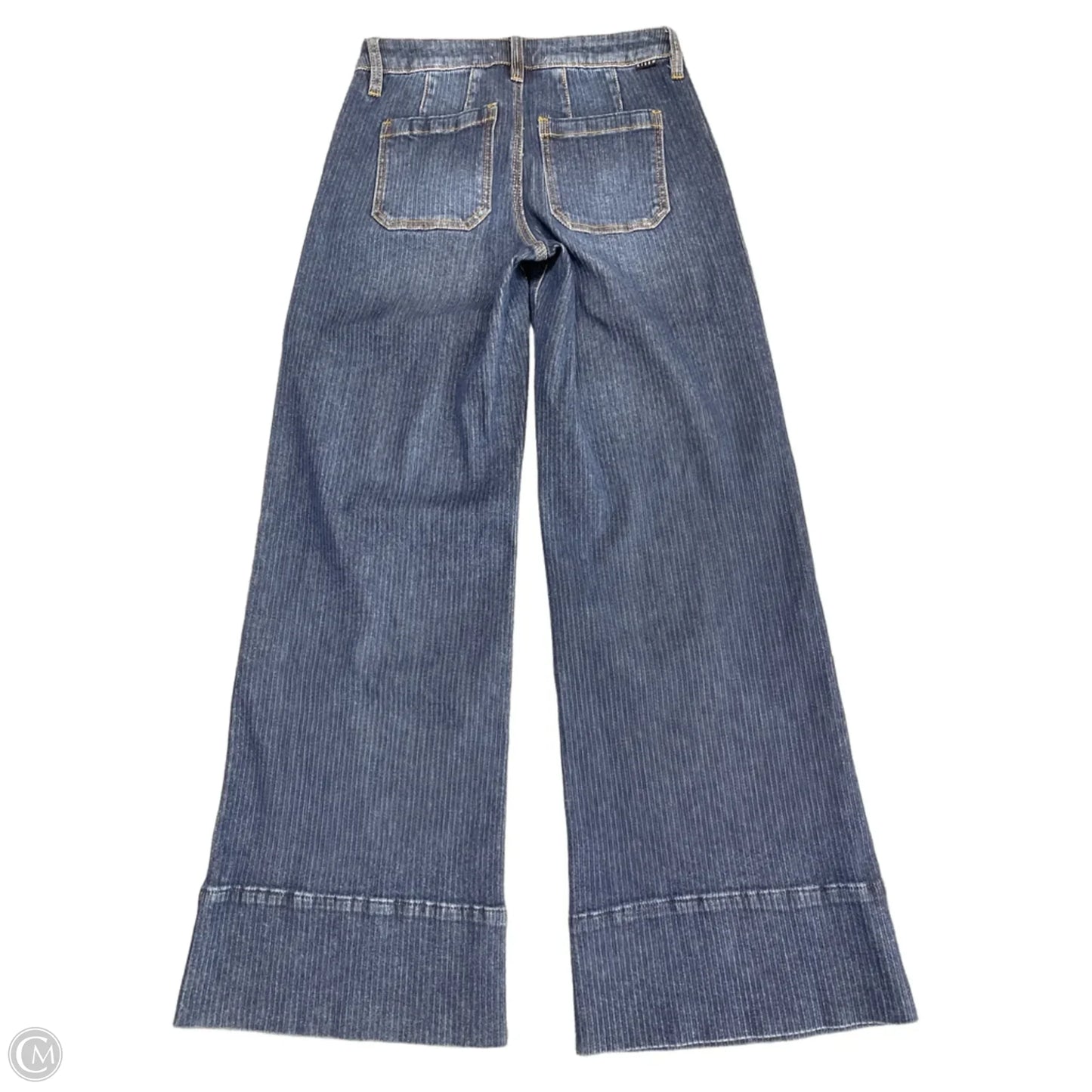 Jeans Straight By Risen In Blue Denim, Size: 0