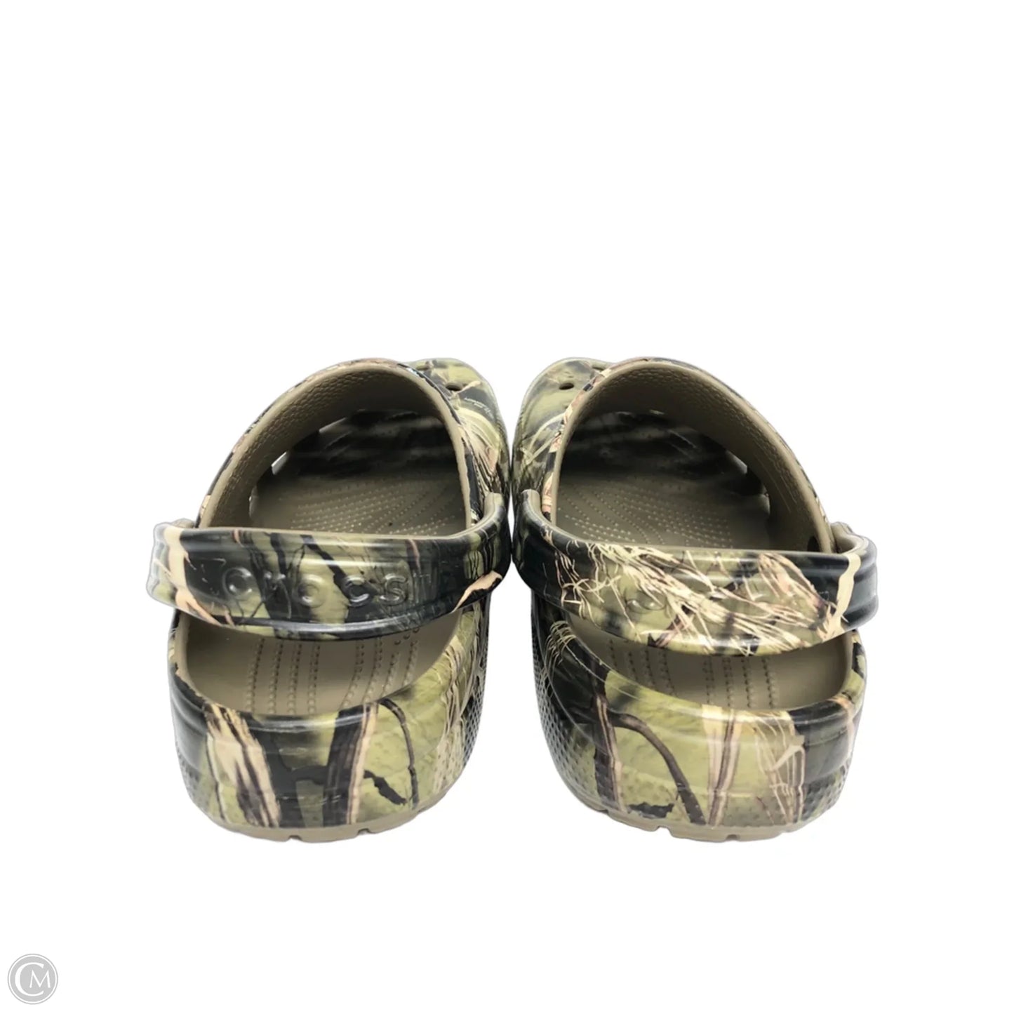 Sandals Sport By Crocs In Camouflage Print, Size: 7