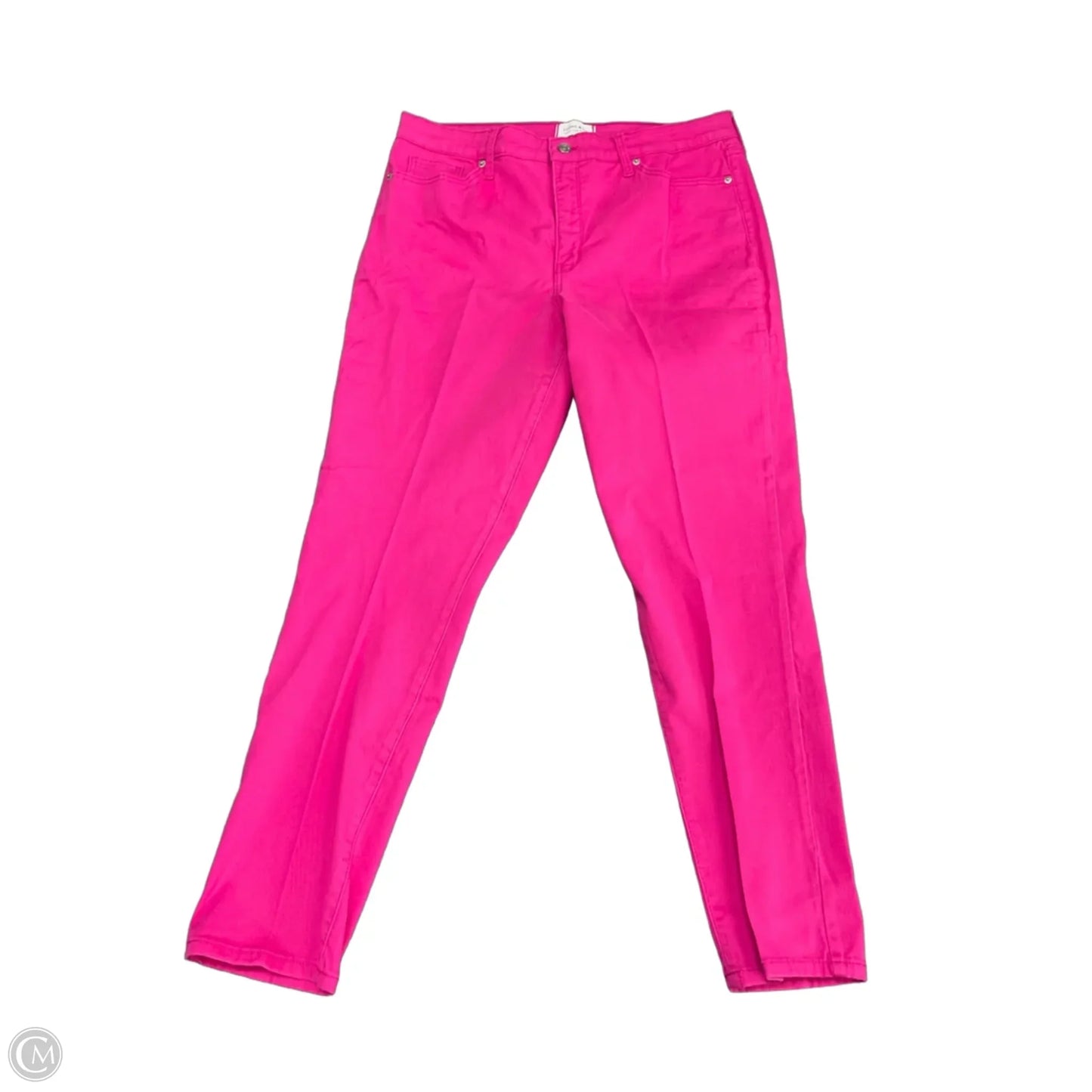 Jeans Skinny By Crown And Ivy In Pink, Size: 14