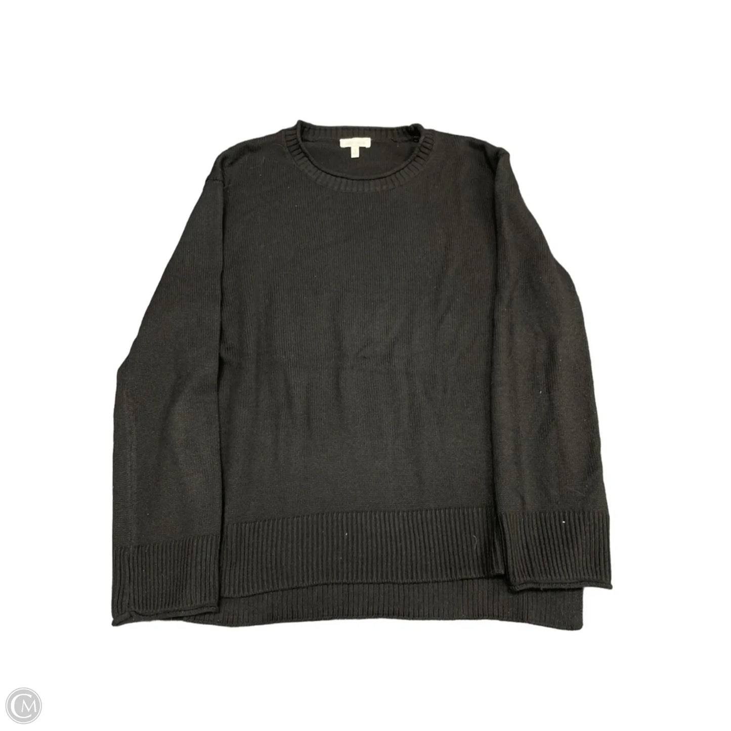 Sweater By Ella Moss In Black, Size: S