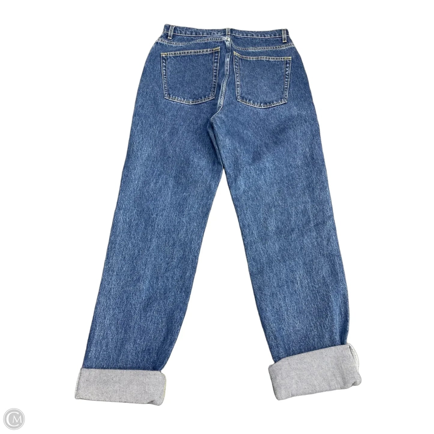 Jeans Straight By American Apparel In Blue Denim, Size: 10