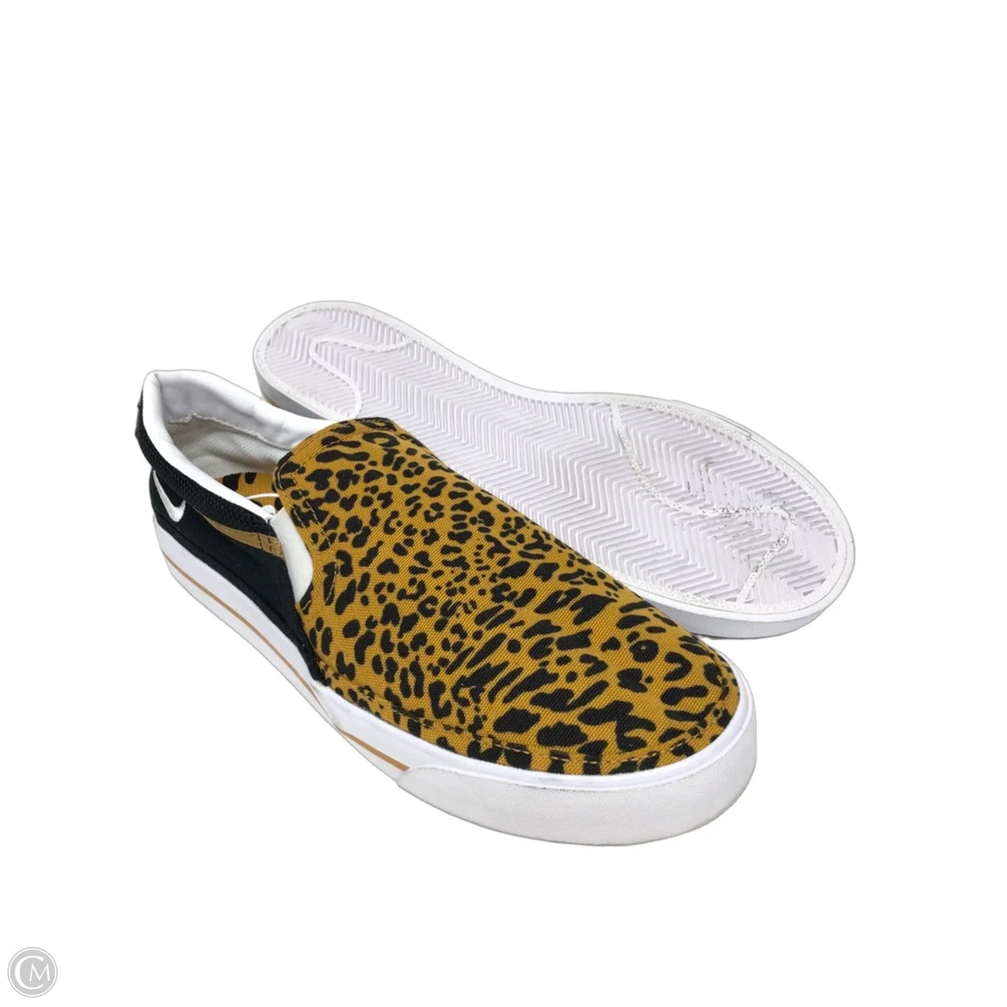 Shoes Flats By Nike In Animal Print, Size: 11