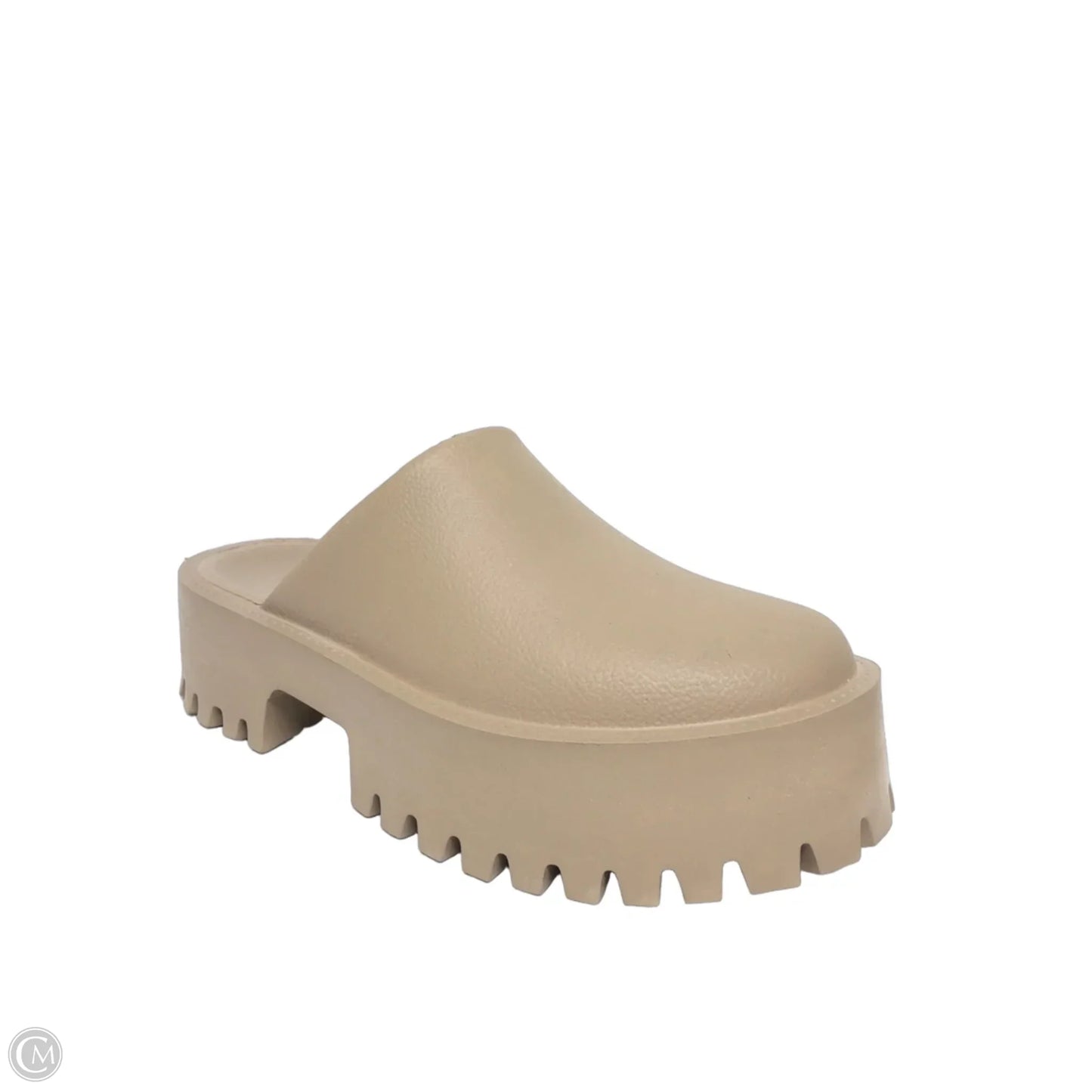 Shoes Heels Platform By Jeffrey Campbell In Taupe, Size: 8