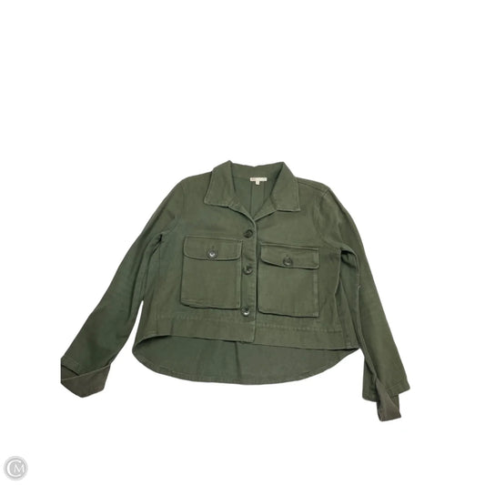 Jacket Shirt By Gb In Green, Size: L
