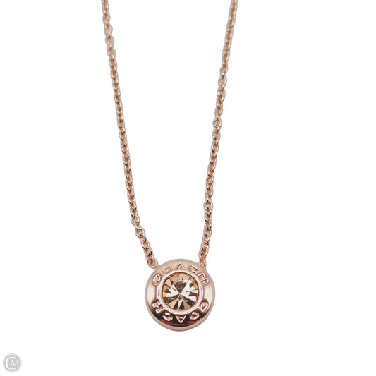 Necklace Designer By Coach