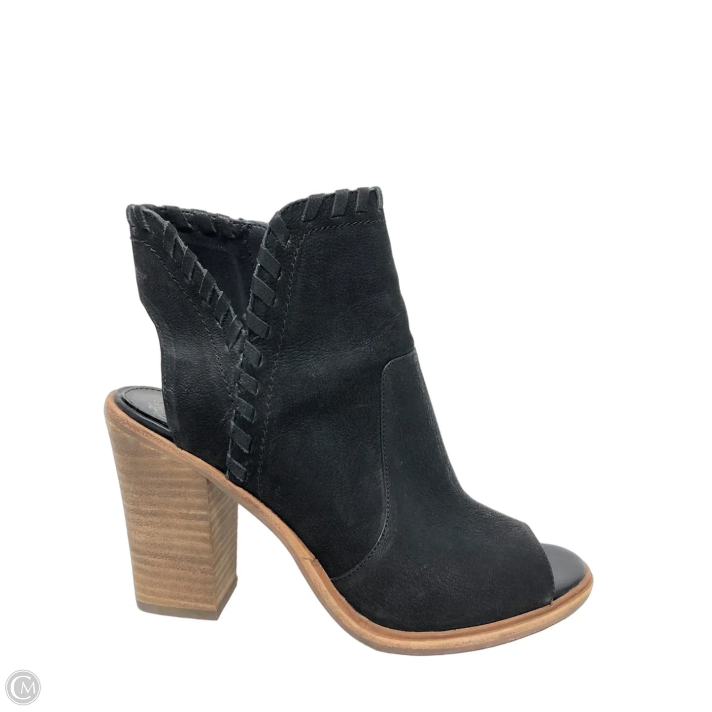 Boots Ankle Heels By Vince Camuto In Black, Size: 8
