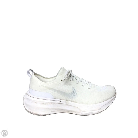 Shoes Athletic By Nike In White, Size: 9.5