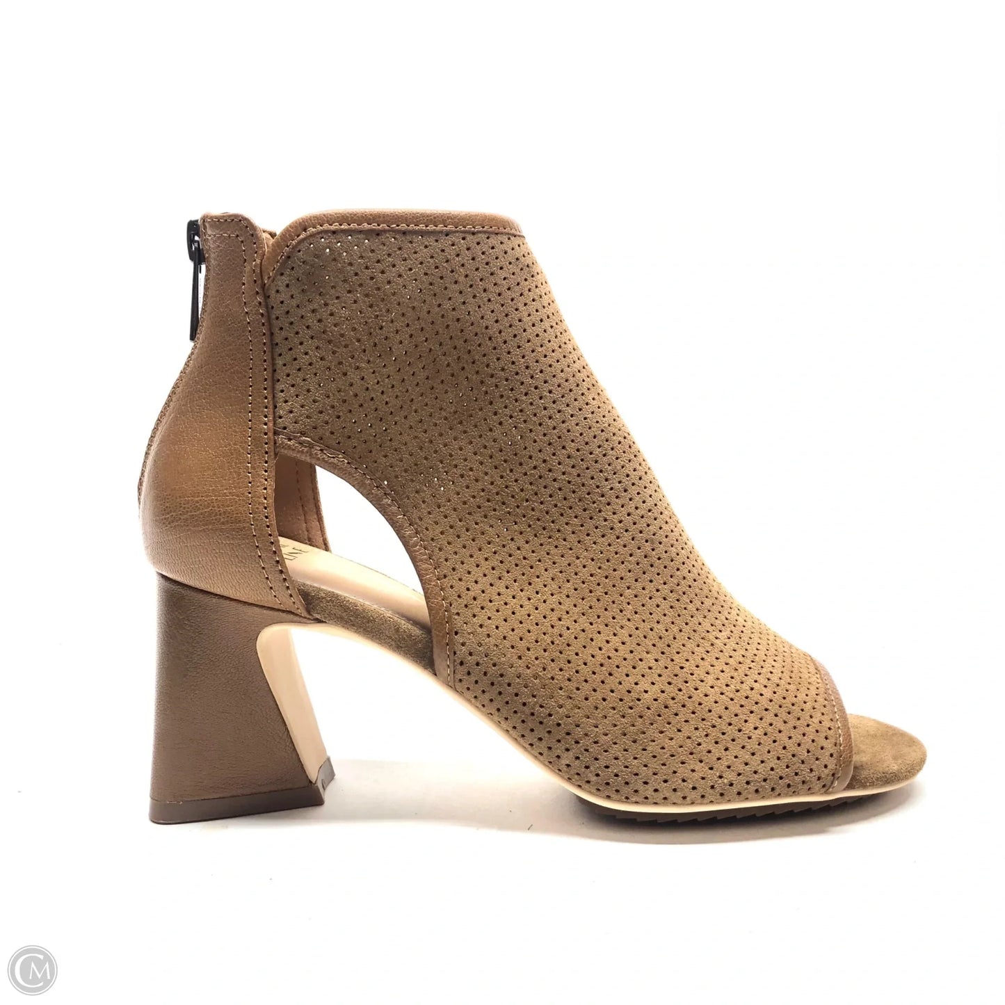 Boots Ankle Heels By Donald Pliner In Brown, Size: 6.5