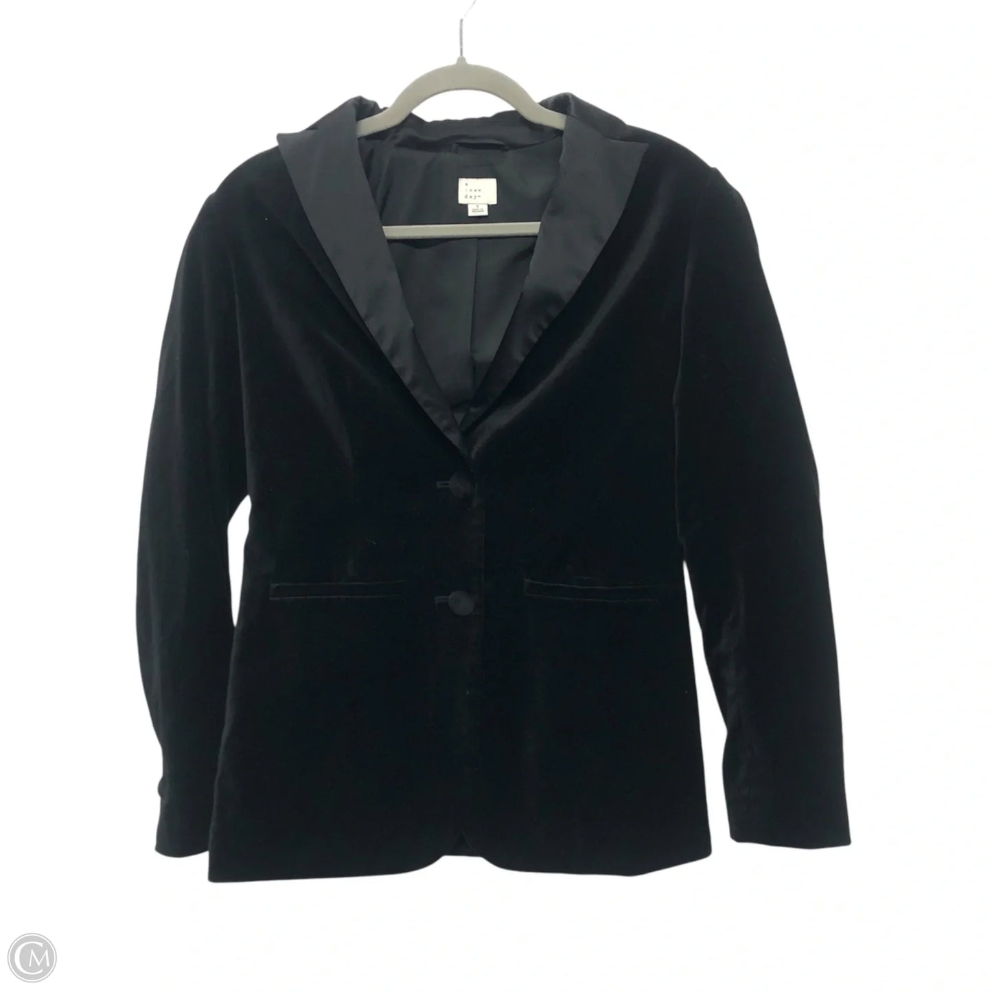 Blazer By A New Day In Black, Size: 2