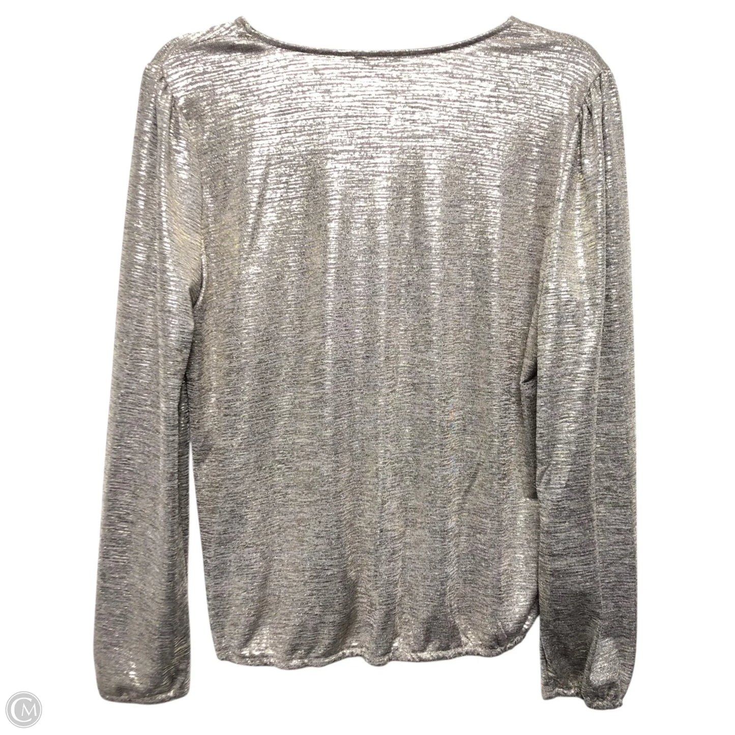 Top Long Sleeve By Vince Camuto In Gold, Size: M
