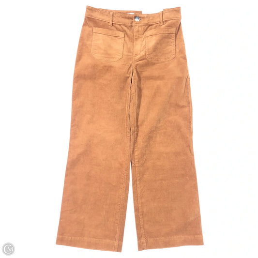Pants Wide Leg By Loft In Orange, Size: 4p