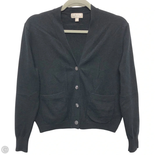 Sweater Cardigan Cashmere By J. Crew In Black, Size: Xs
