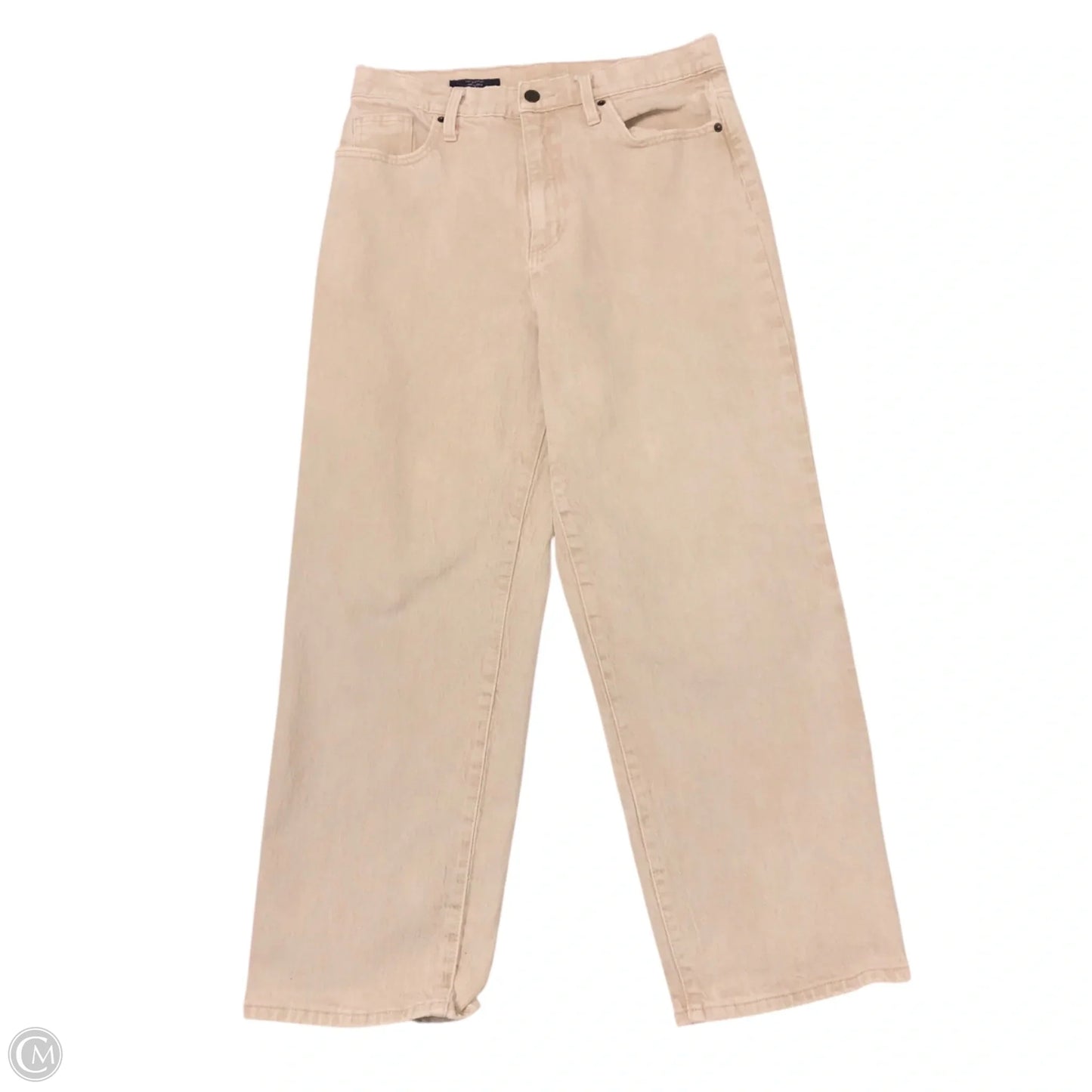 Jeans Straight By Universal Thread In Cream, Size: 12