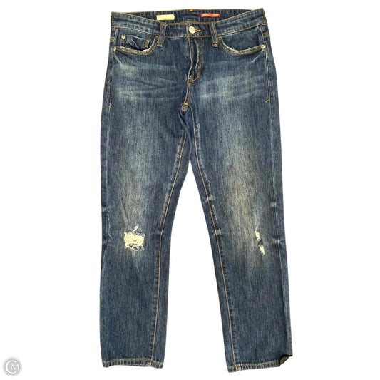 Jeans Straight By Pilcro In Blue Denim, Size: 2p