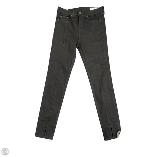 Jeans Skinny By Rag And Bone In Black, Size: 6