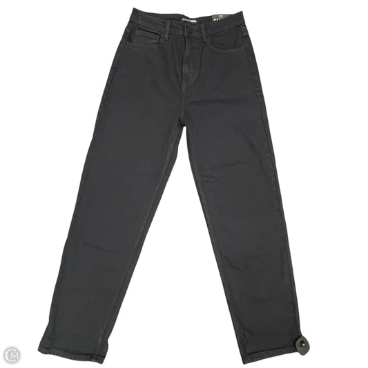 Jeans Straight By Fashion Nova In Black Denim, Size: 10