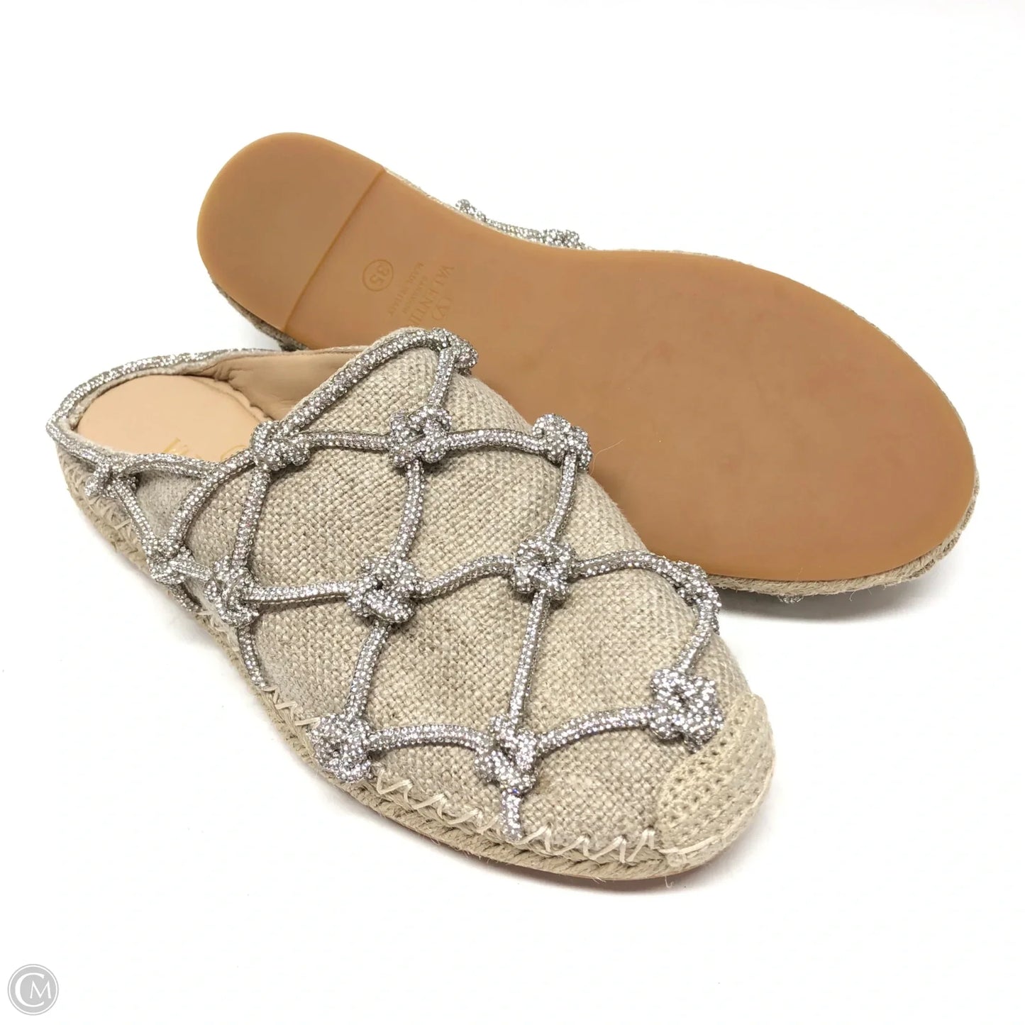 Shoes Luxury Designer By Valentino-garavani In Beige, Size: 5