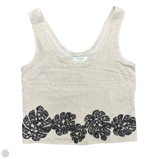 Top Sleeveless By Banana Republic In Beige, Size: Xs