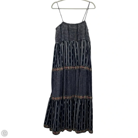 Dress Casual Midi By Zara In Black & White, Size: Xl