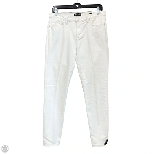 Jeans Skinny By Banana Republic In White, Size: 6