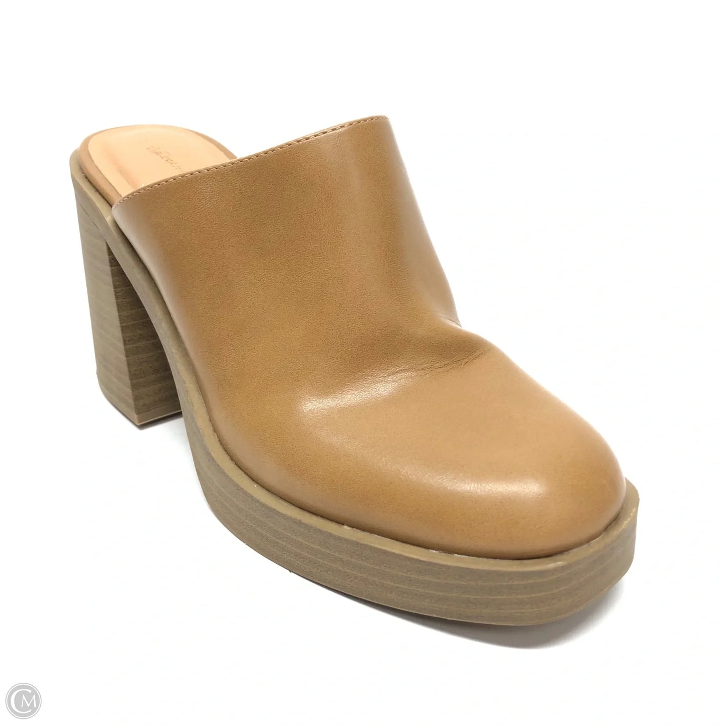 Shoes Heels Block By Universal Thread In Beige, Size: 7