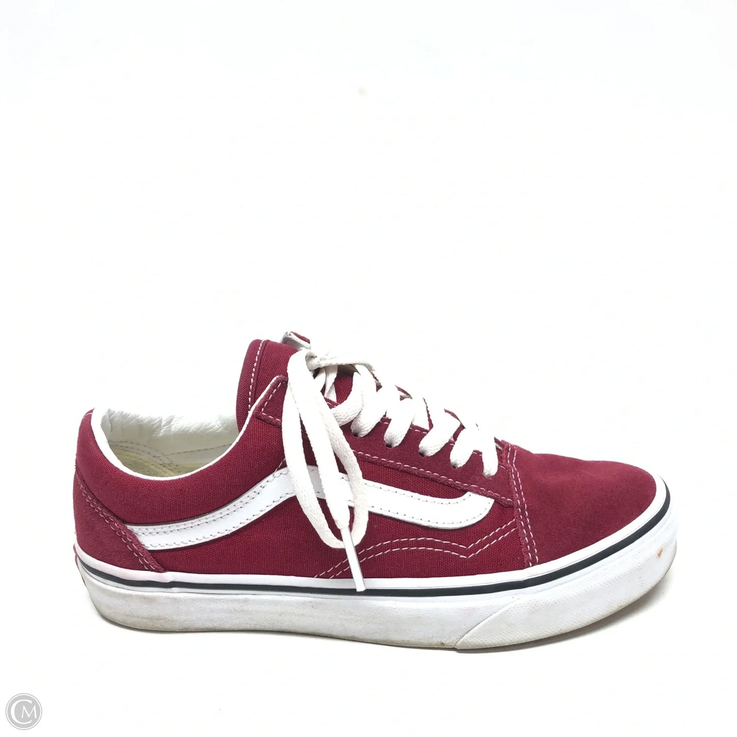 Shoes Sneakers By Vans In Red, Size: 6