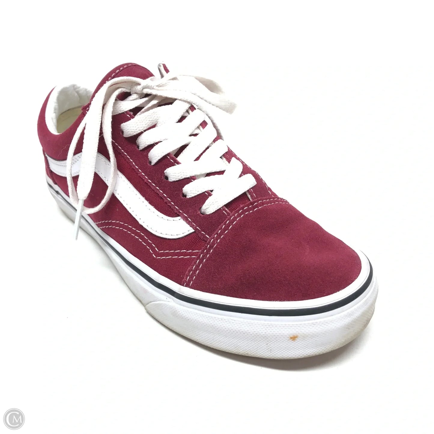 Shoes Sneakers By Vans In Red, Size: 6