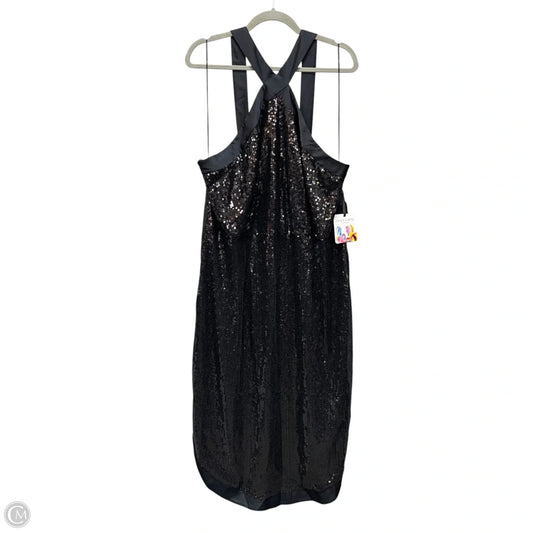 Dress Party Midi By Jcp In Black, Size: 22