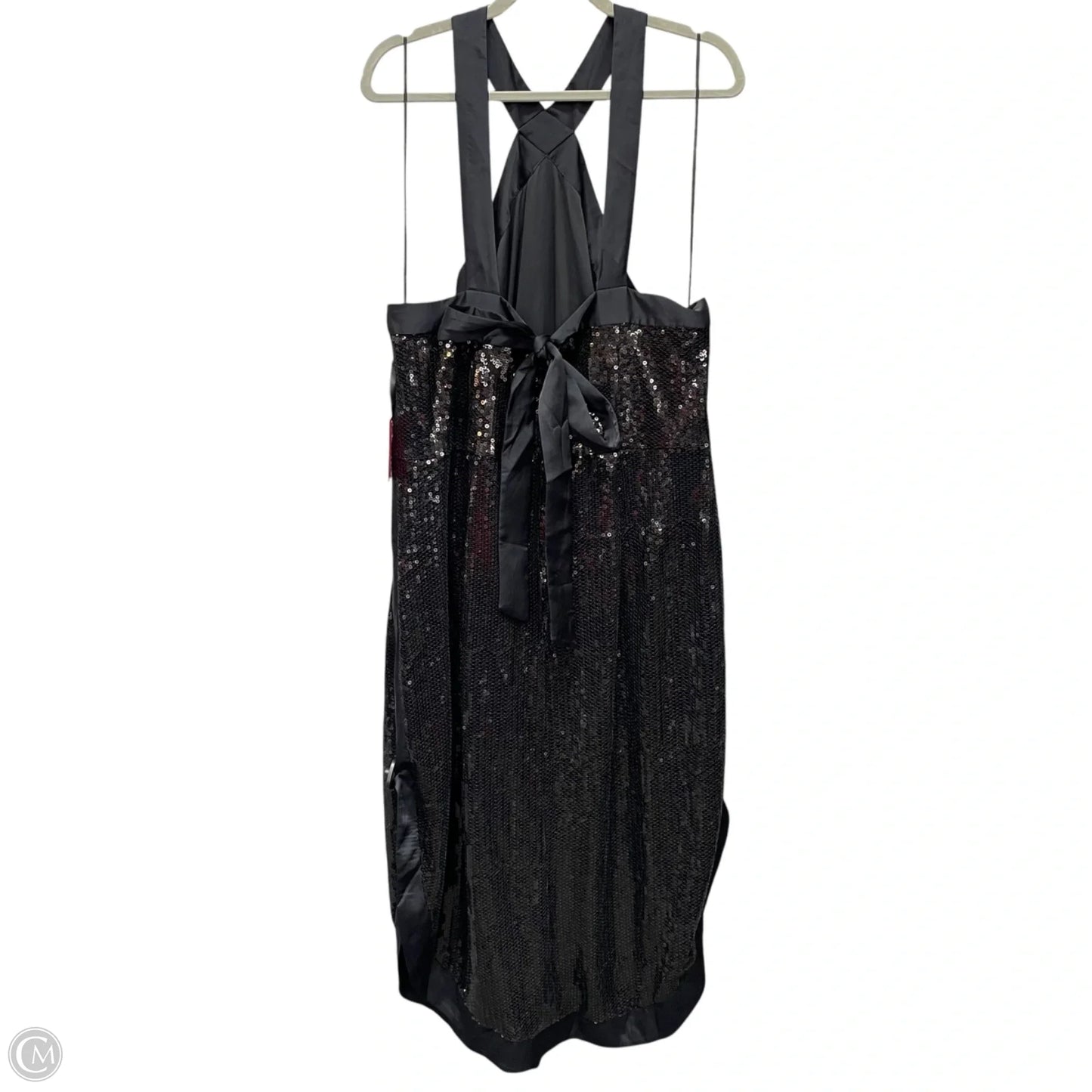 Dress Party Midi By Jcp In Black, Size: 22