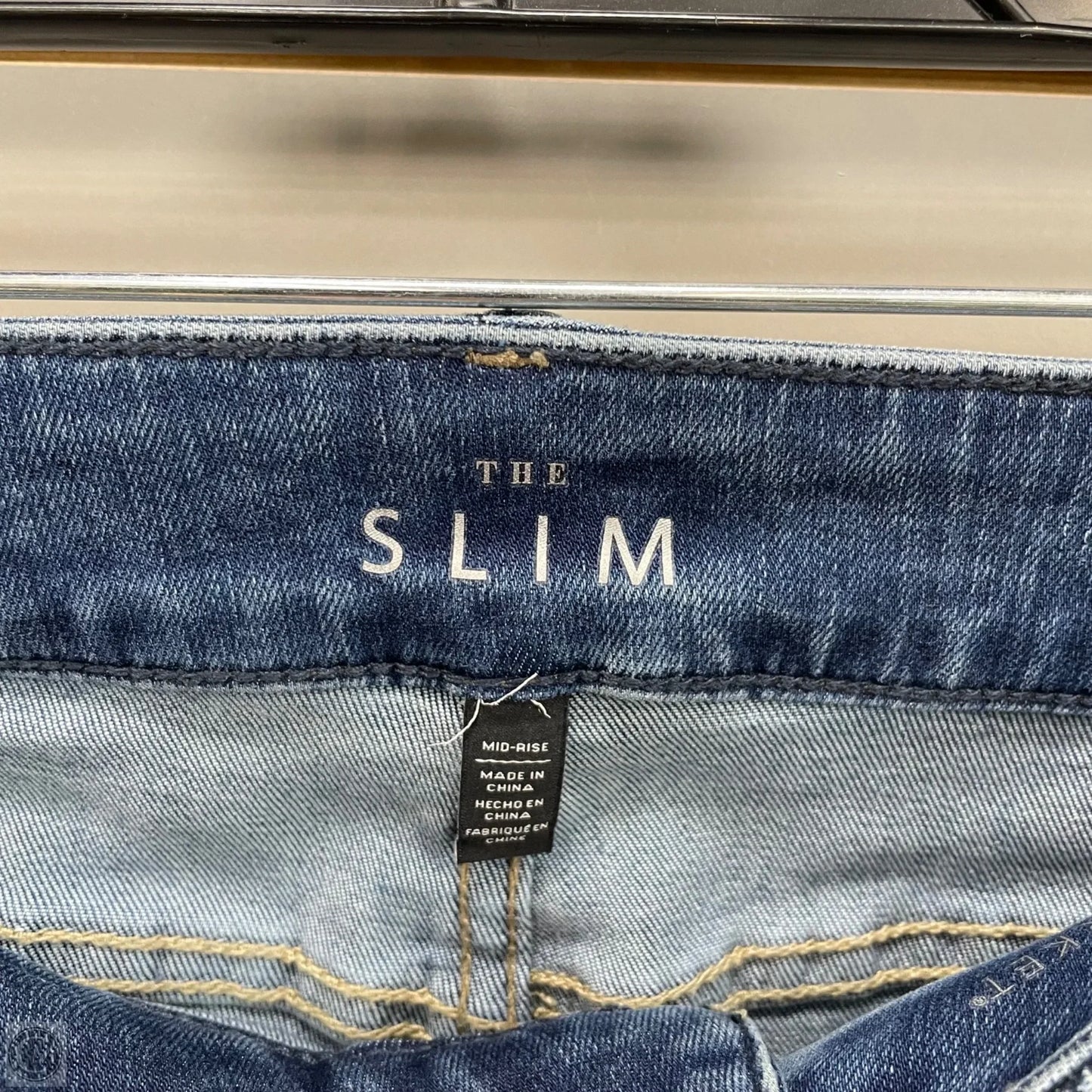 Jeans Skinny By White House Black Market In Blue Denim, Size: 4