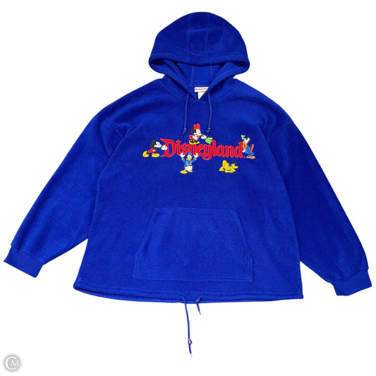 Sweatshirt Hoodie By Disney Store In Blue, Size: L