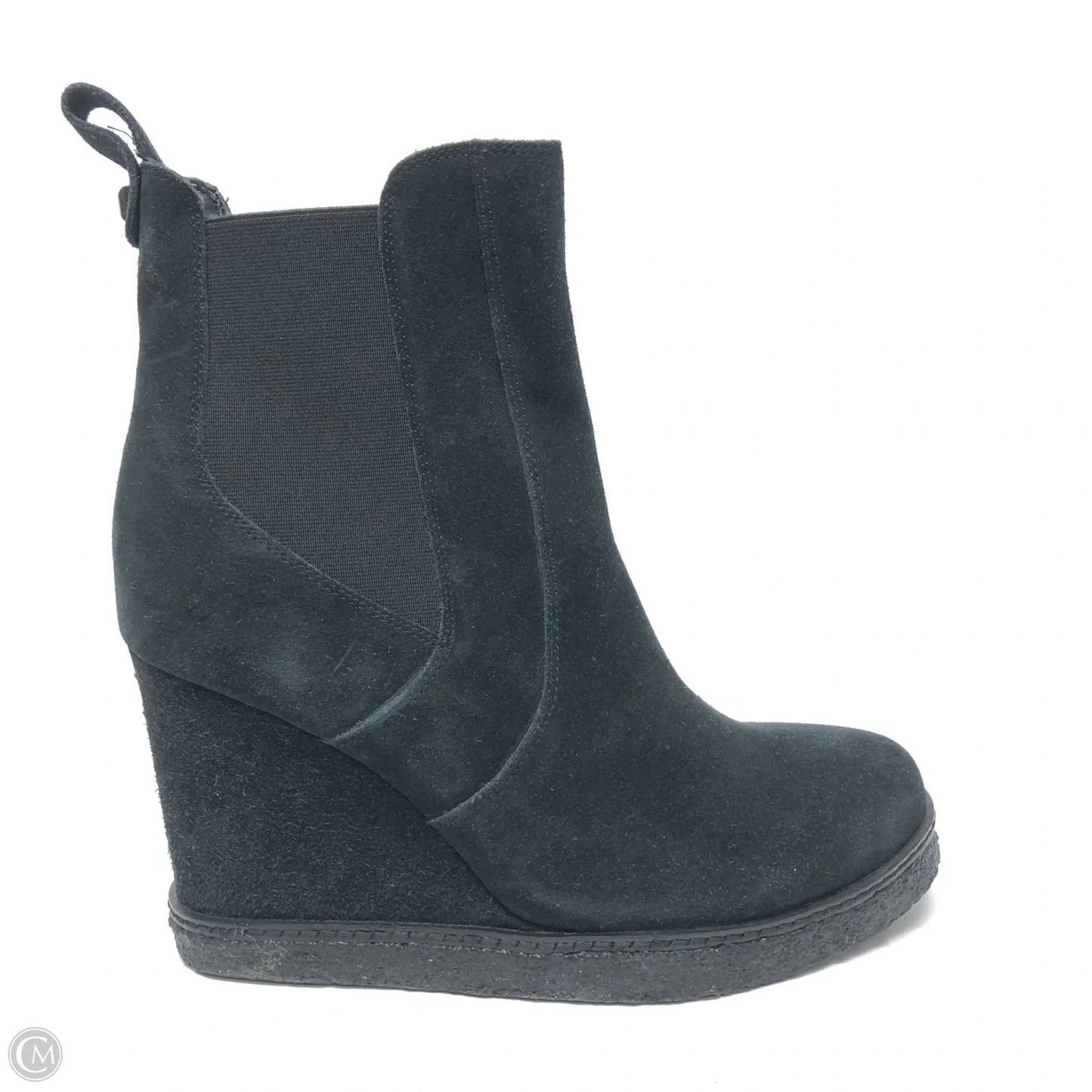 Boots Ankle Heels By Vaneli In Black, Size: 8.5