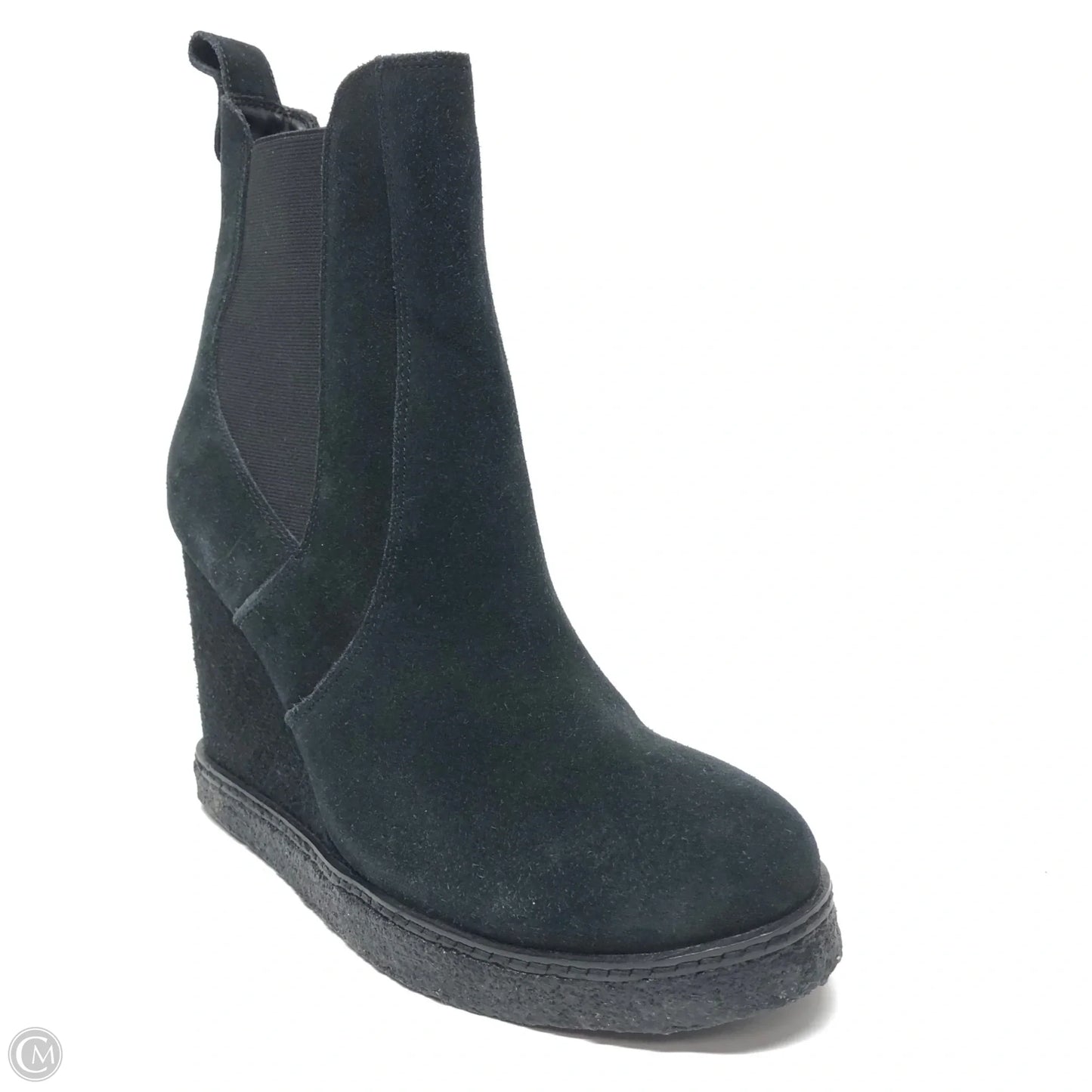 Boots Ankle Heels By Vaneli In Black, Size: 8.5