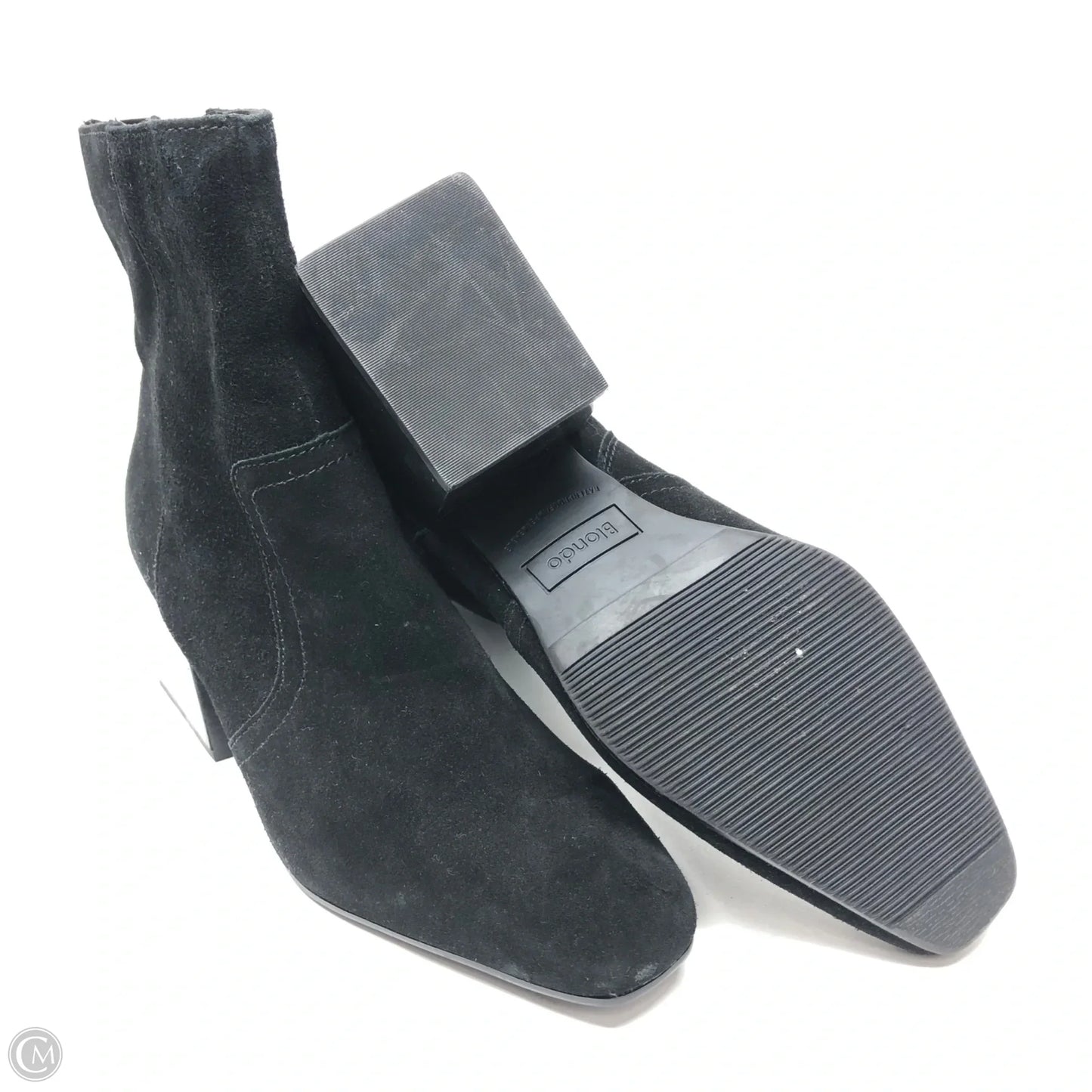 Boots Ankle Heels By Blondo In Black, Size: 8