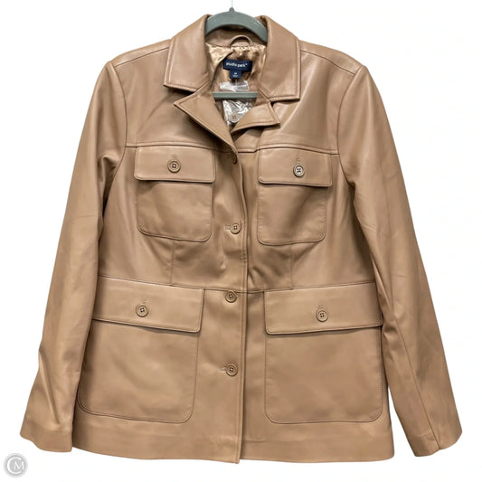 Jacket Shirt By Cmc In Beige, Size: M