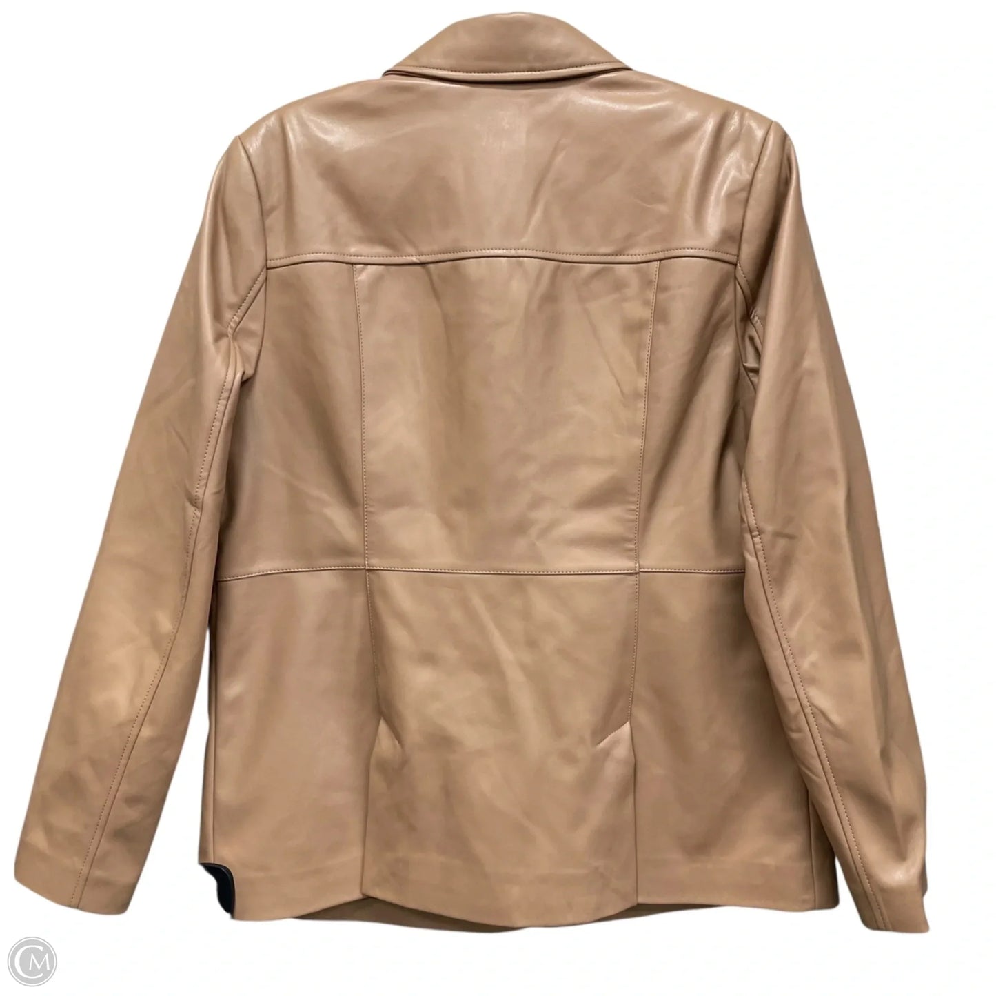 Jacket Shirt By Cmc In Beige, Size: M