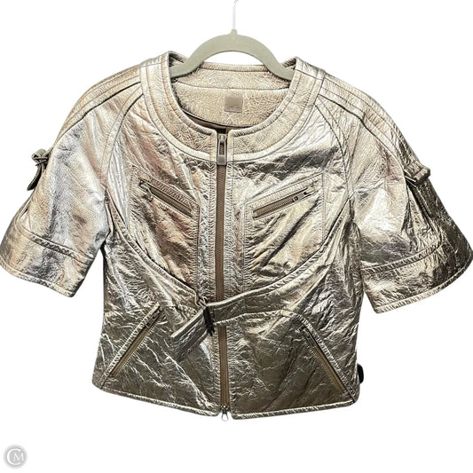 Jacket Leather By Kooba In Gold, Size: S