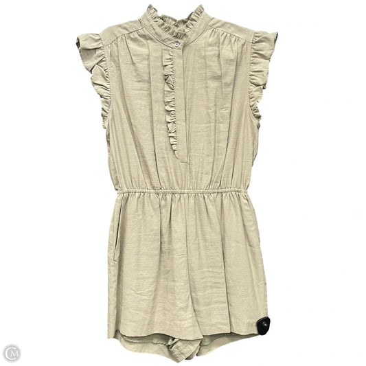 Romper By Endless Rose In Beige, Size: M