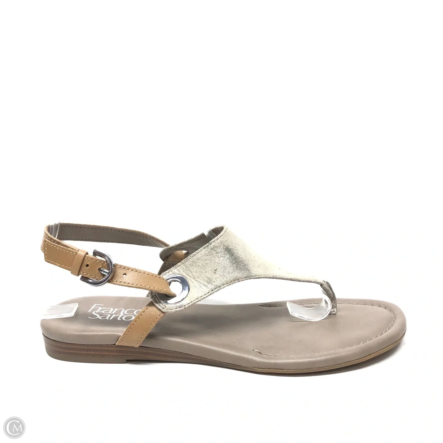 Sandals Flats By Franco Sarto In Taupe, Size: 8