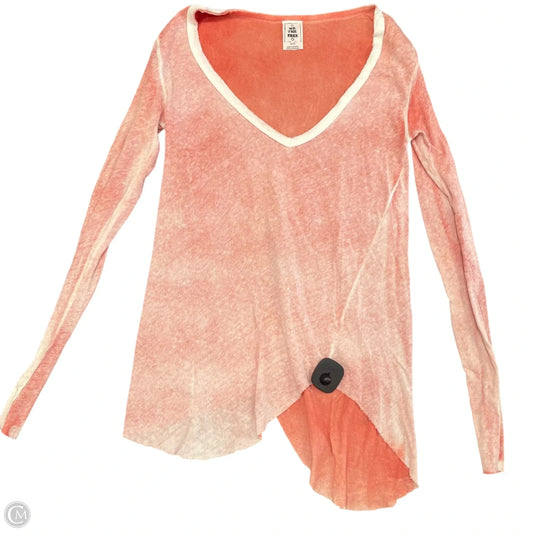Top Long Sleeve Basic By We The Free In Orange, Size: Xs