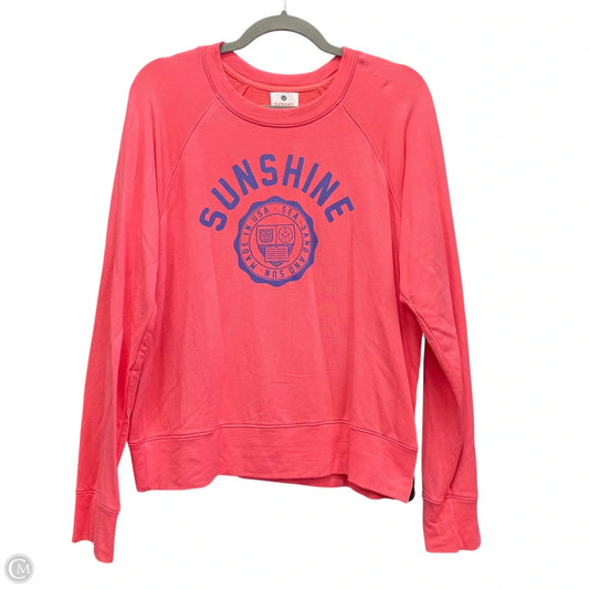 Sweater By Sundry In Coral, Size: M