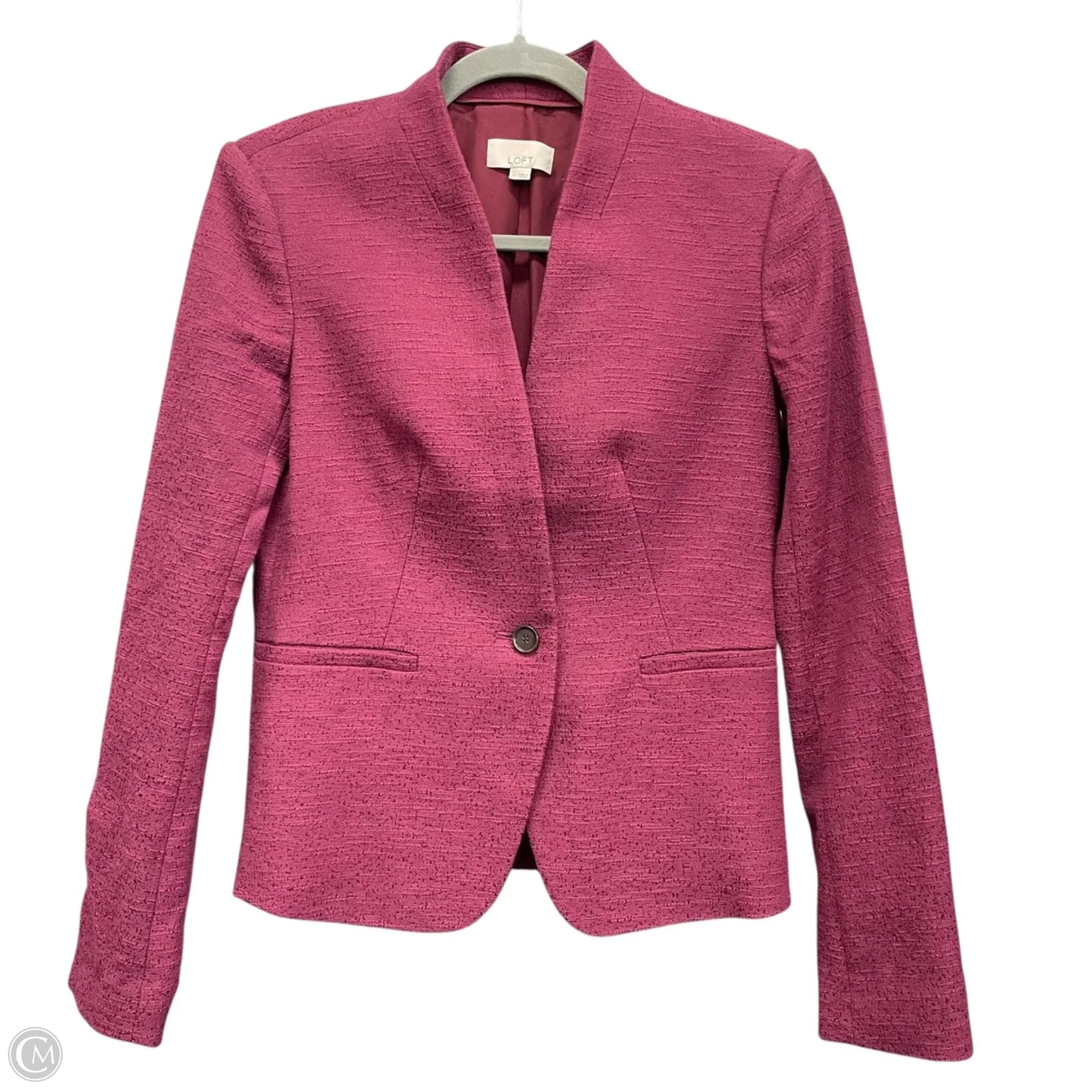 Blazer By Loft In Purple, Size: 0