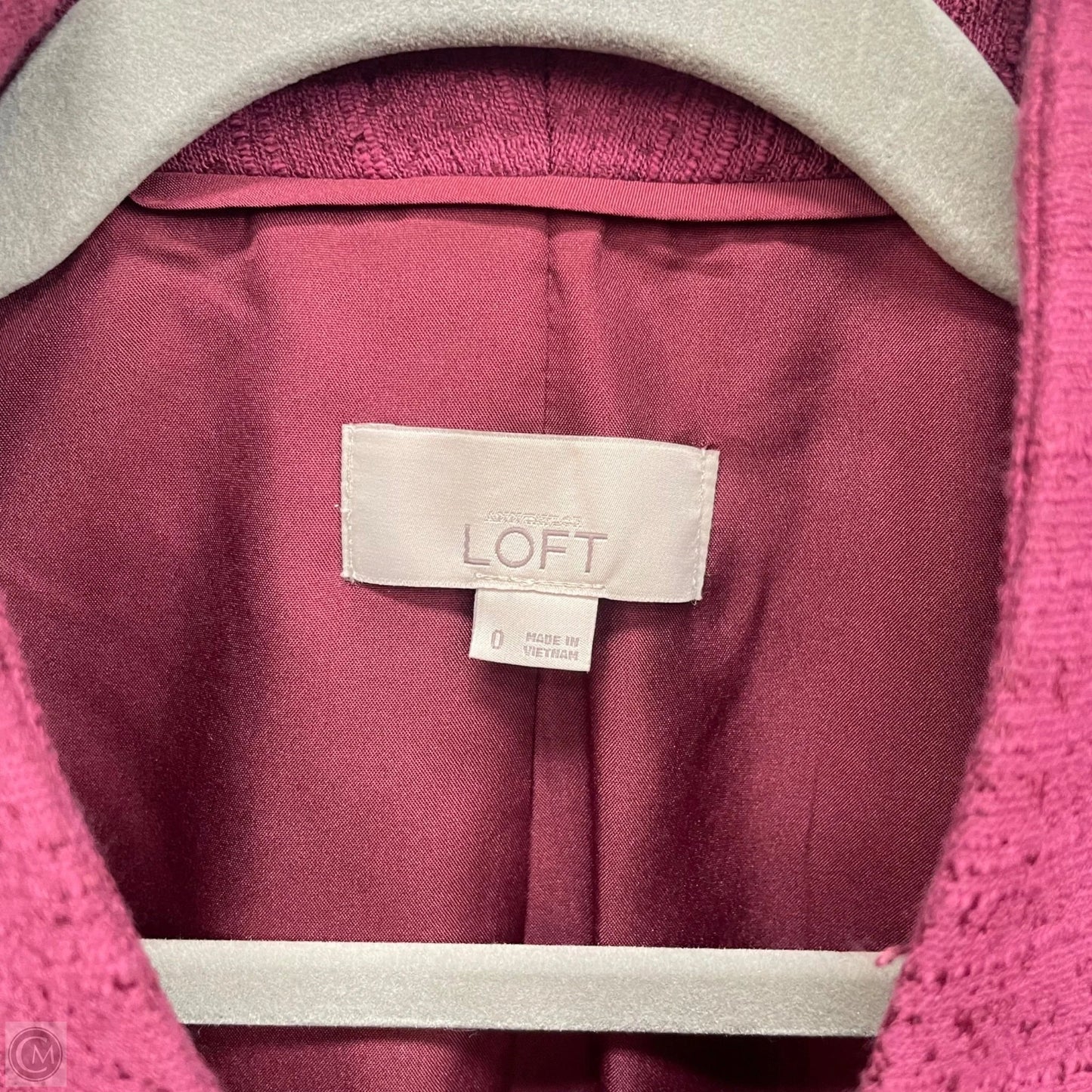 Blazer By Loft In Purple, Size: 0