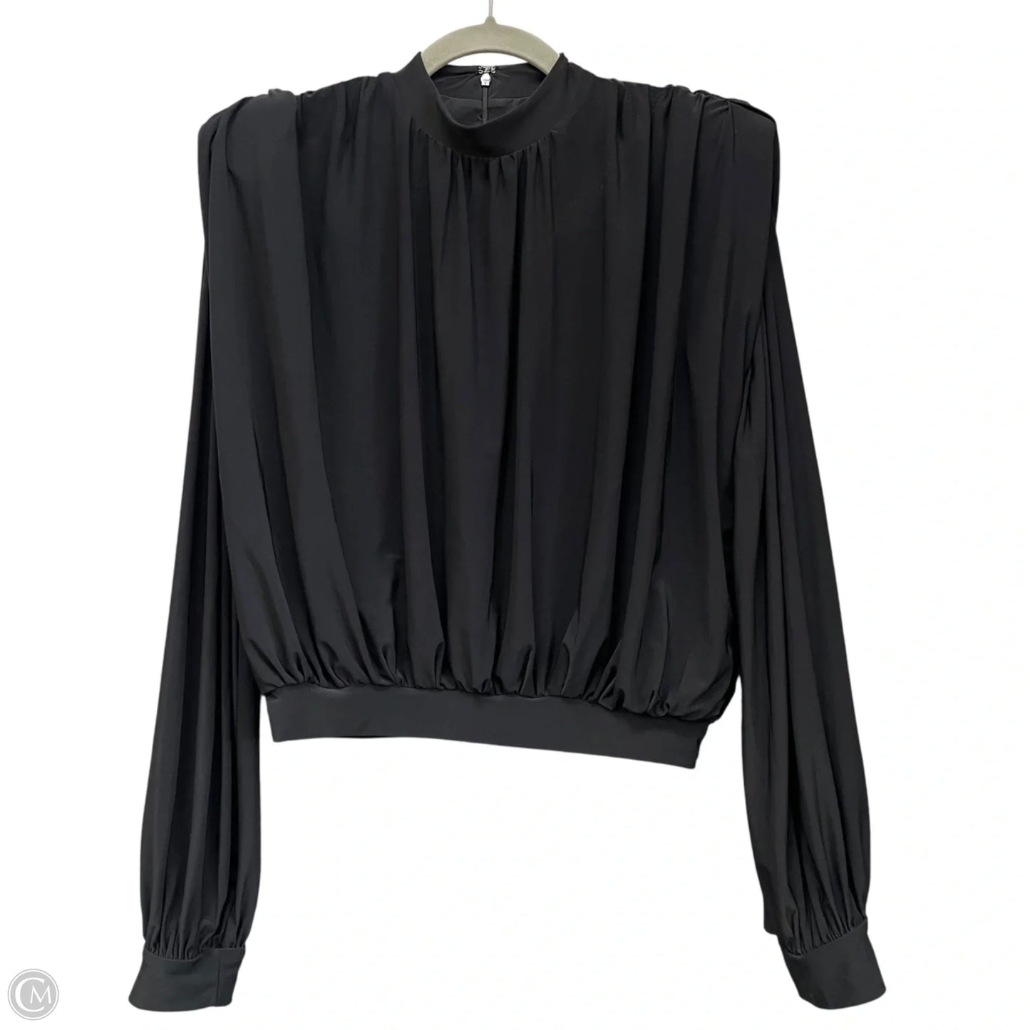 Top Long Sleeve By Express In Black, Size: Xs
