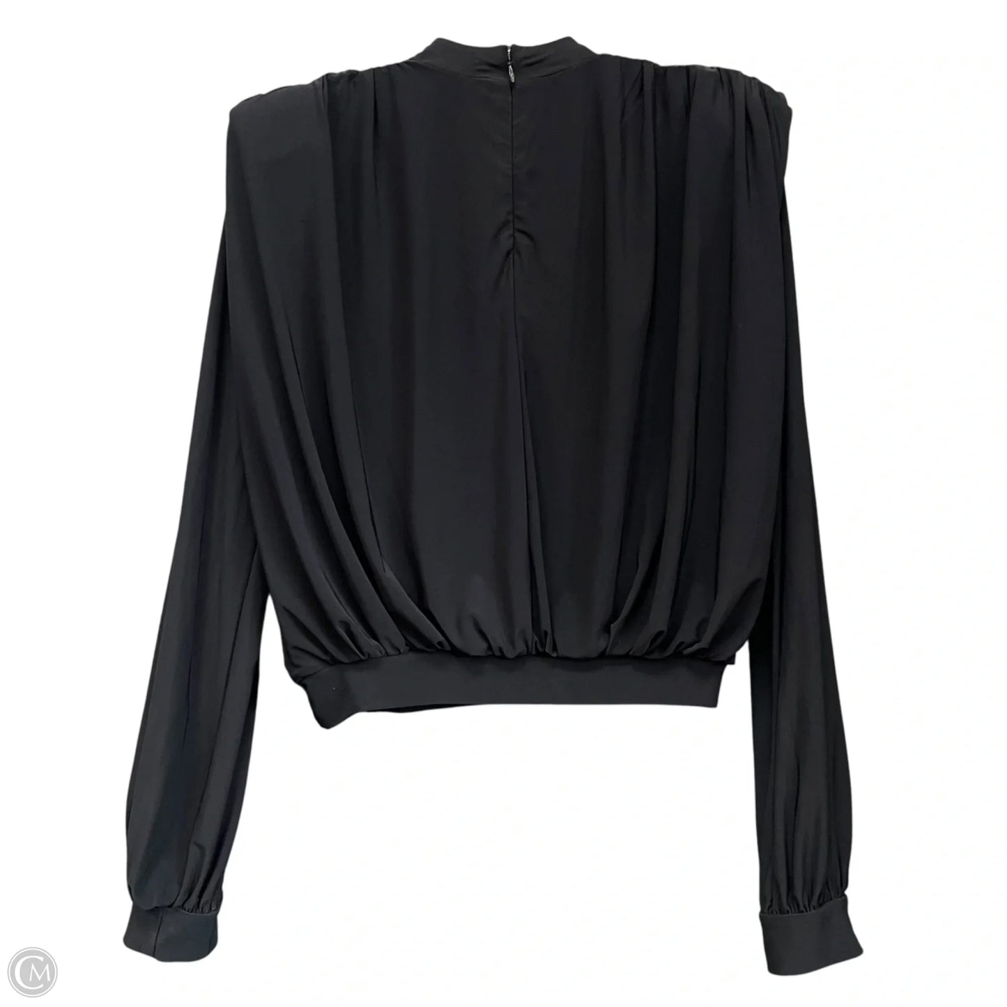 Top Long Sleeve By Express In Black, Size: Xs