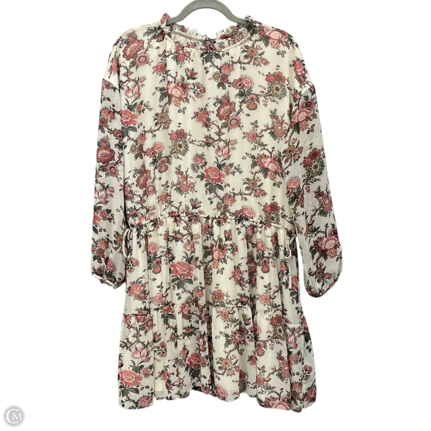 Dress Casual Short By Wilfred In Cream & Pink, Size: S