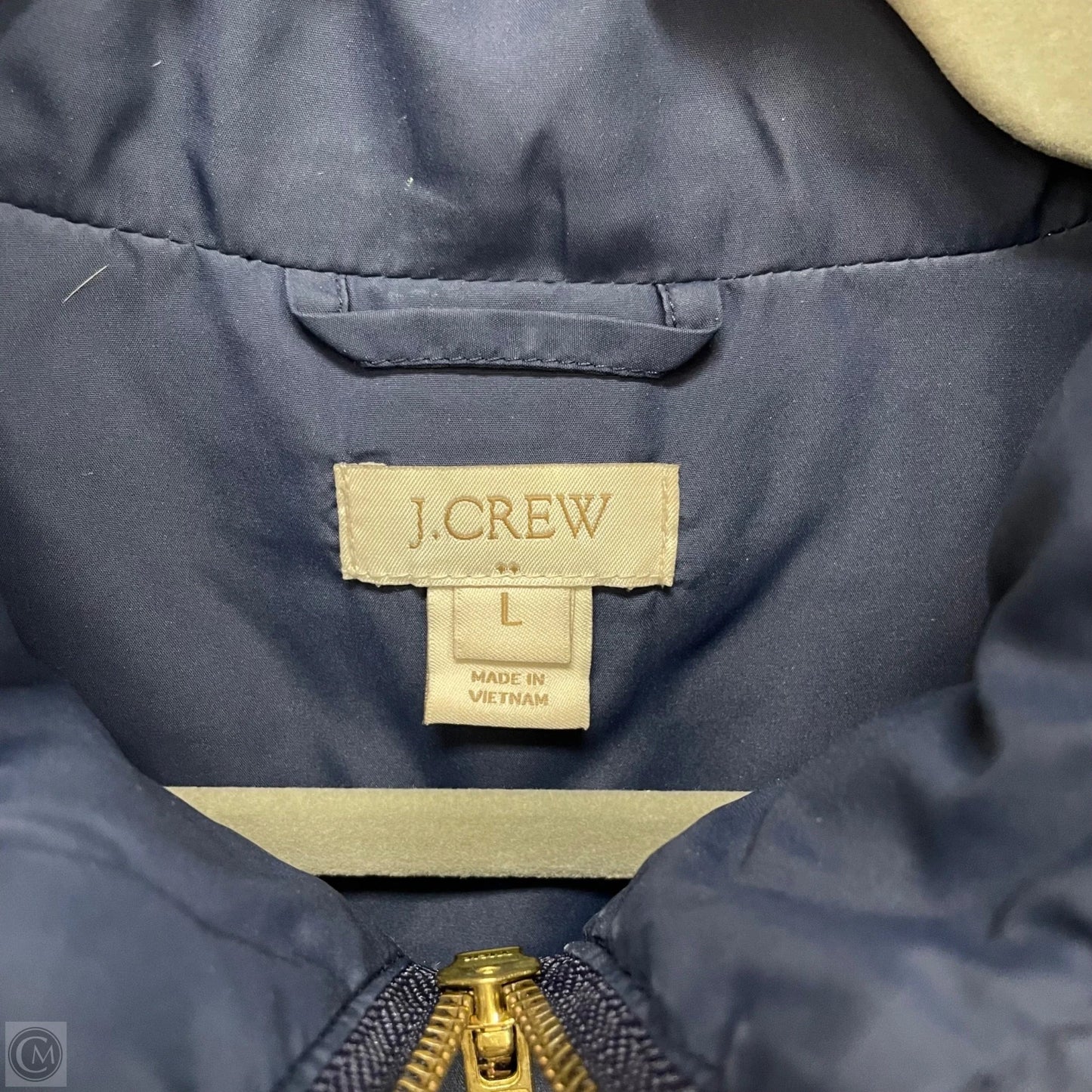 Vest Puffer & Quilted By J. Crew In Navy, Size: L