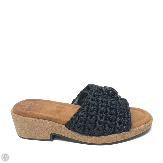 Sandals Designer By Kurt Geiger In Black, Size: 6.5